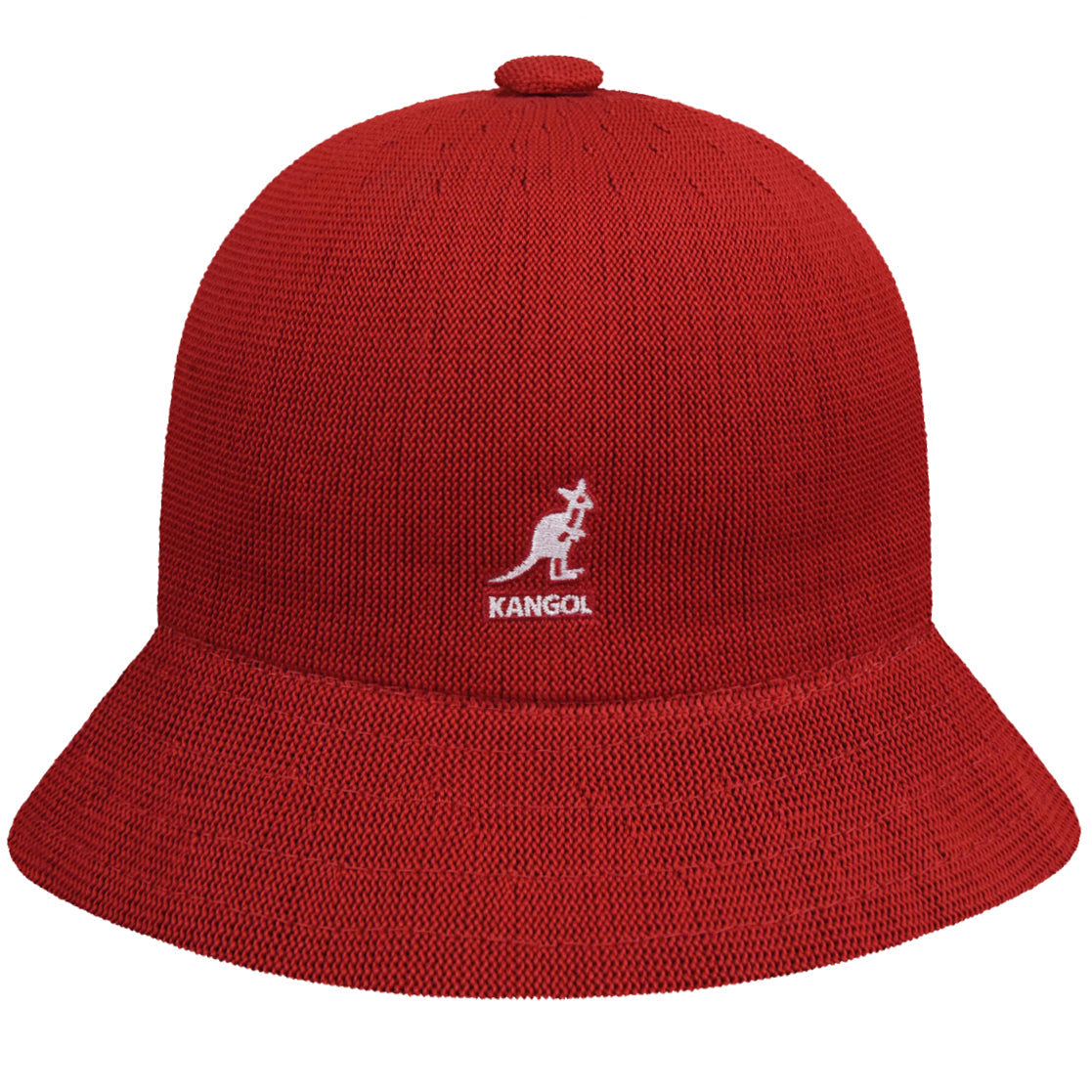 Kangol Unisex Tropic Casual Bucket Hat Summer Cool Sun Cap - Scarlet Red-0