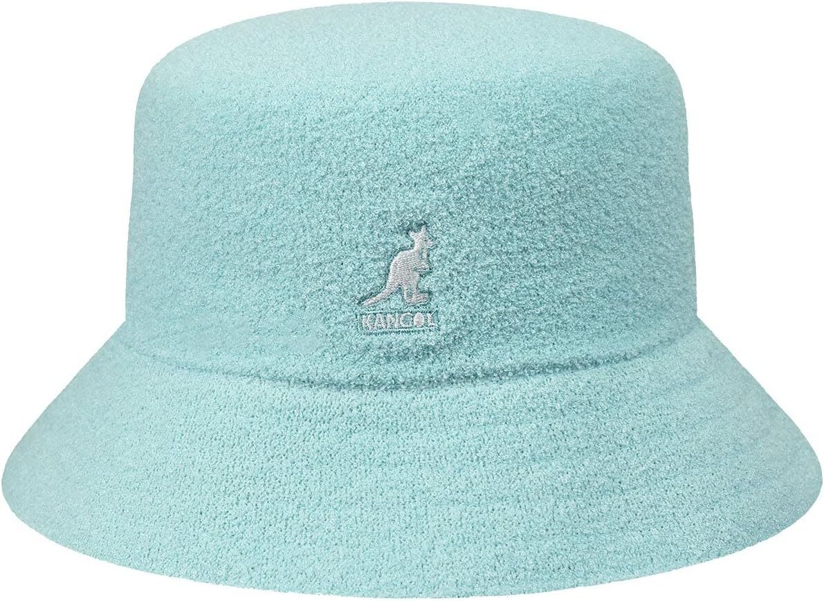 Kangol Bermuda Bucket Hat Terry Towelling - Blue Tint-1