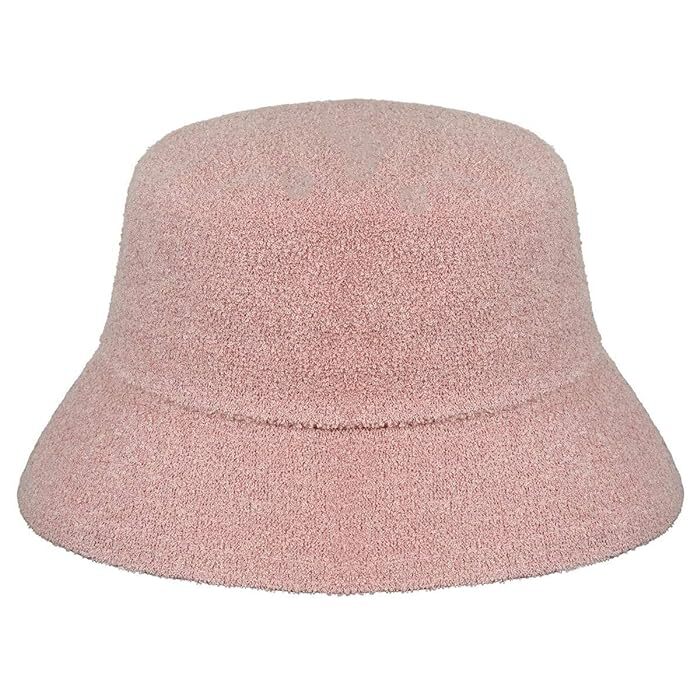 Kangol Bermuda Bucket Hat Summer Camping Beach Fishing Cap - Dusty Rose-4