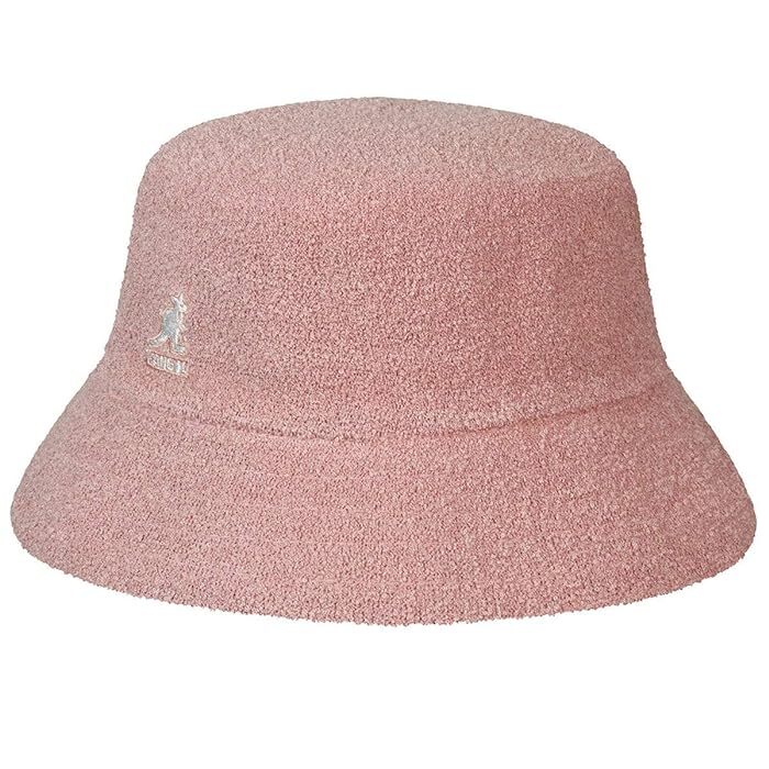 Kangol Bermuda Bucket Hat Summer Camping Beach Fishing Cap - Dusty Rose-3