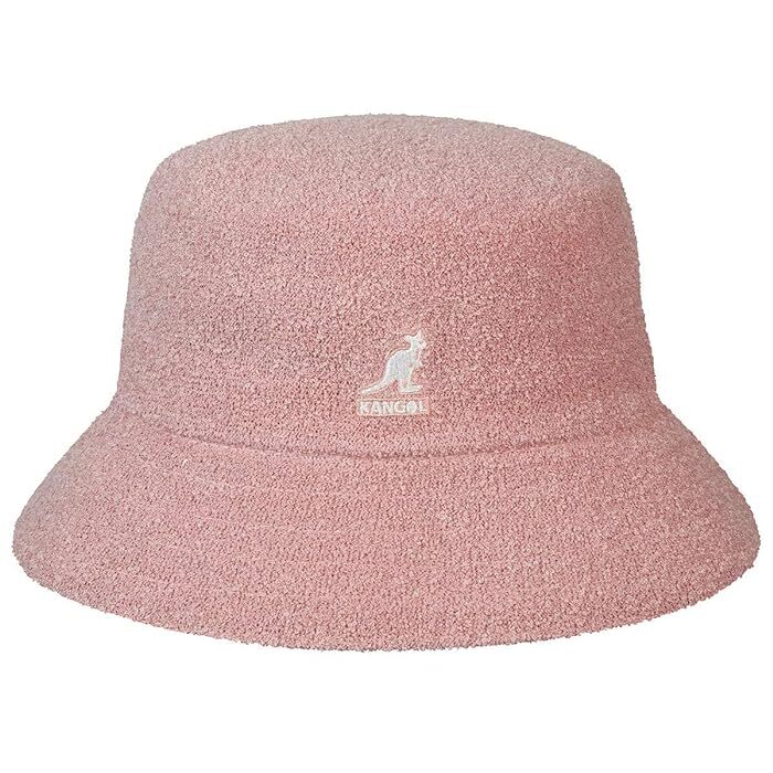 Kangol Bermuda Bucket Hat Summer Camping Beach Fishing Cap - Dusty Rose-1