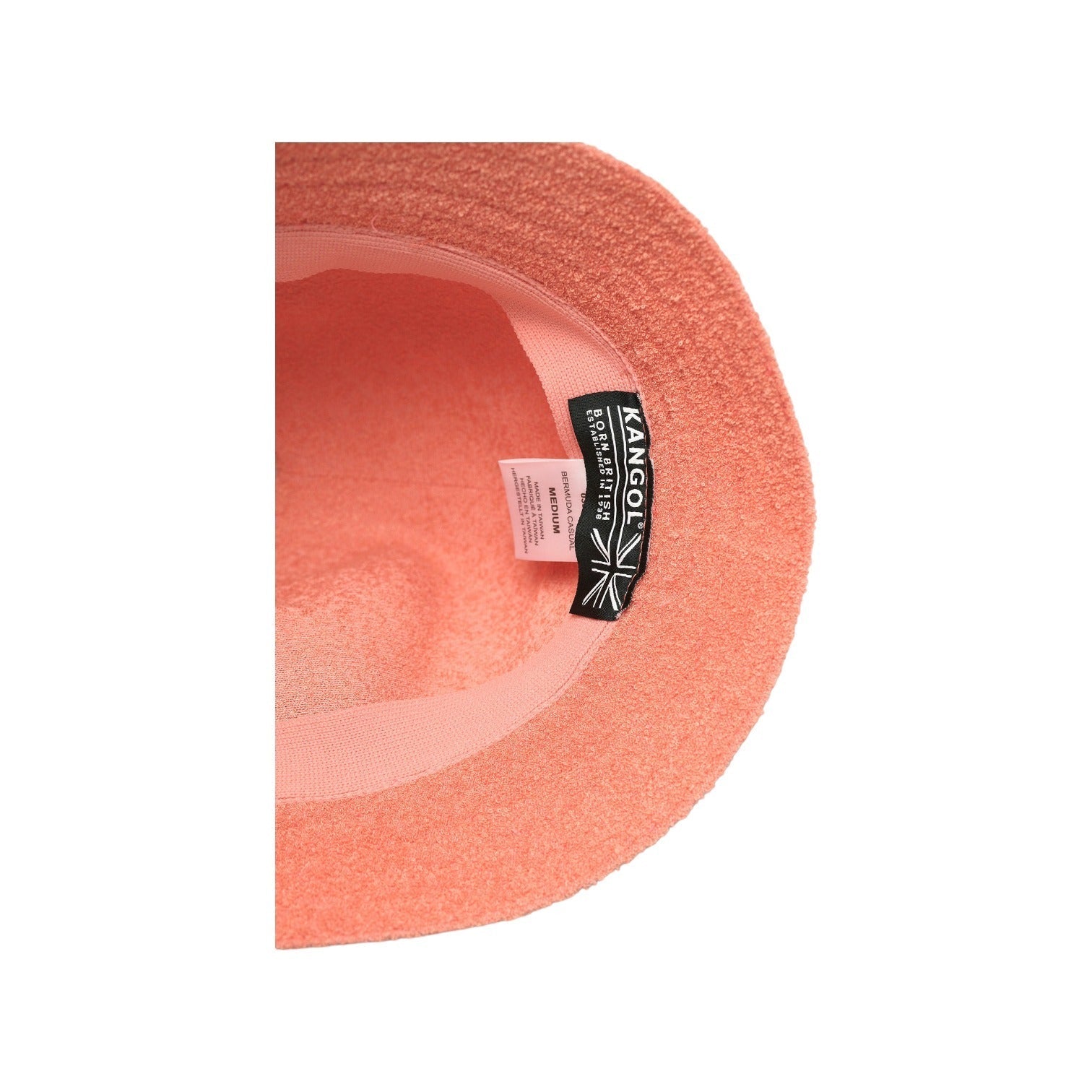 Kangol Bermuda Womens Bucket Hat Casual - Peach Pink-2