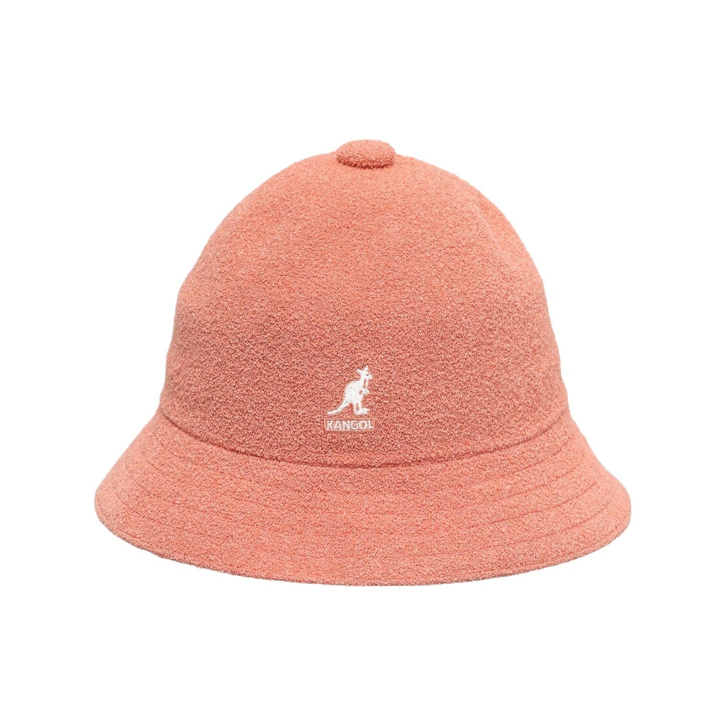 Kangol Bermuda Womens Bucket Hat Casual - Peach Pink-1