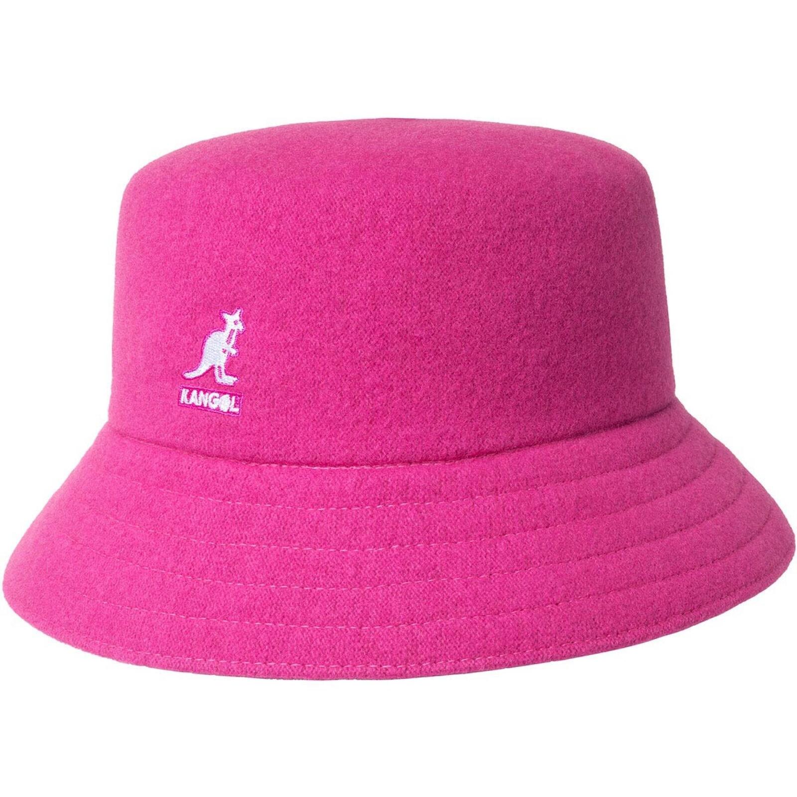 Kangol Mens Lahinch Bucket Hat Warm Winter Cap Outdoor - Electric Pink - S-1