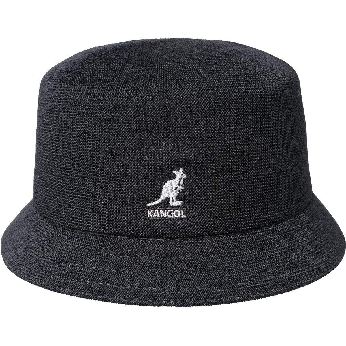 Kangol Tropic Bin Bucket Hat Summer Camping Fishing Beach Cap  - Black - XL-0