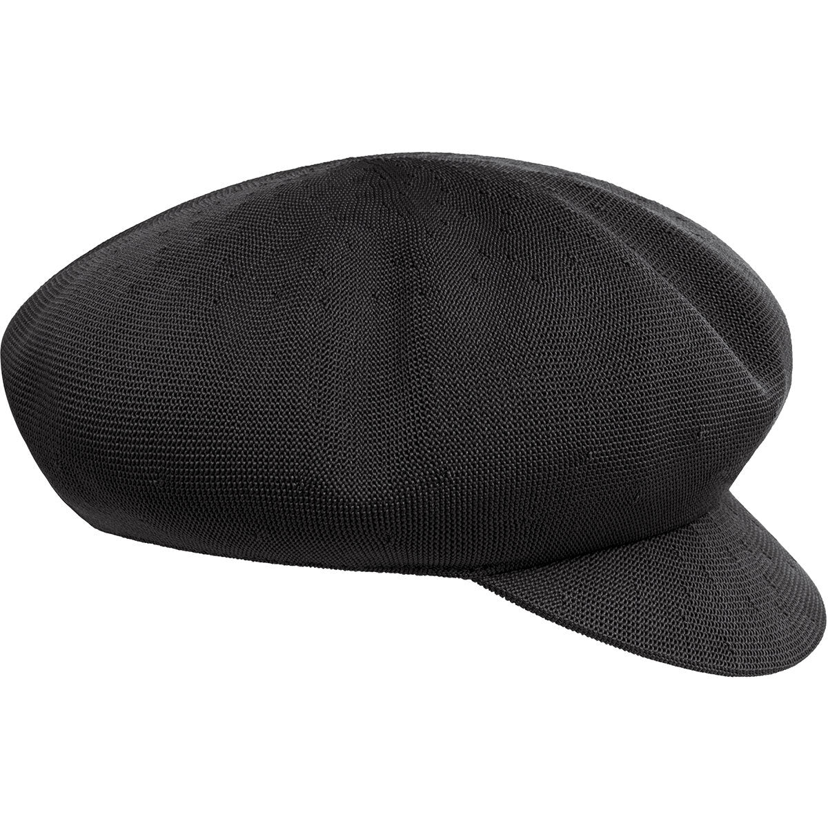Kangol Tropic Halifax Military Hat Beret Newsboy Flat Cap - Black-3