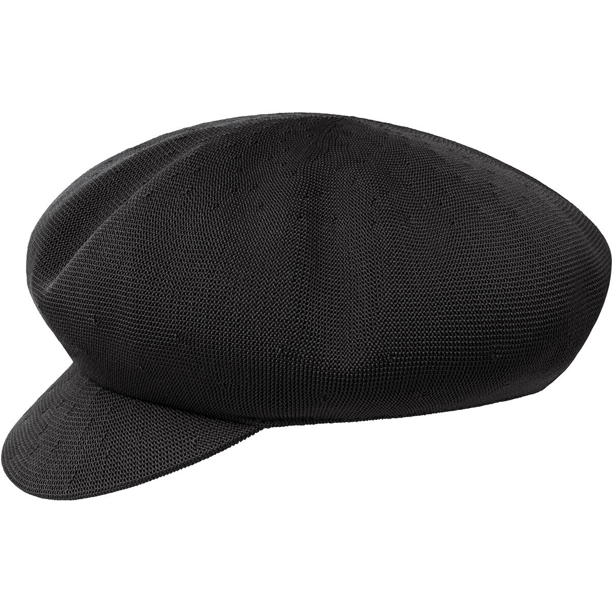 Kangol Tropic Halifax Military Hat Beret Newsboy Flat Cap - Black-0