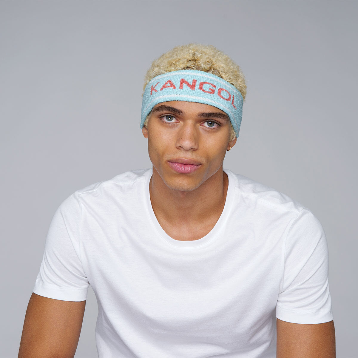 Kangol Bermuda Stripe Headband - Blue Tint - One Size-3