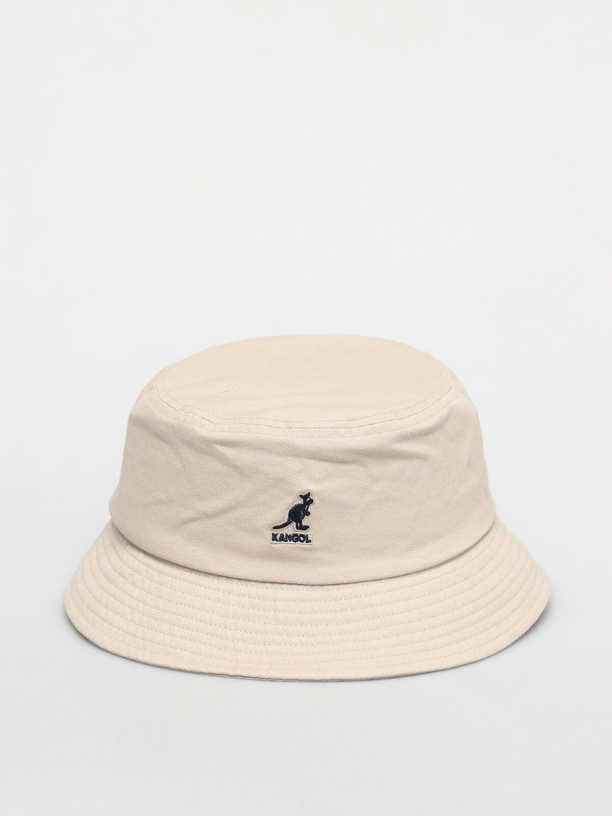 Kangol Washed Bucket Hat Sun Fishing Camping Summer Beach in Beige (Khaki)