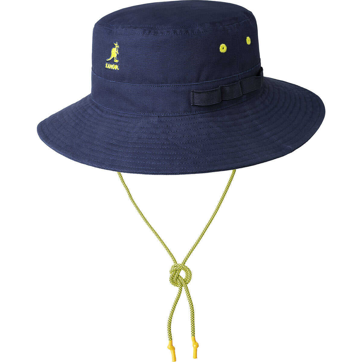 Kangol Utility Cords Jungle Hat Fishing Sun Cap Bucket Camping - Navy-0
