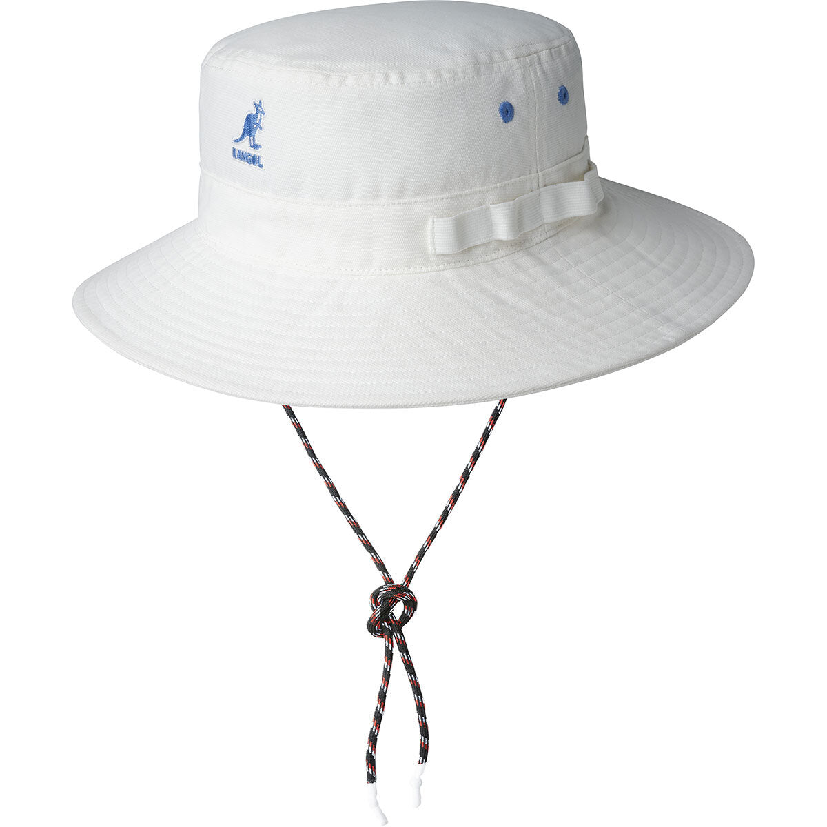 Kangol Utility Cords Jungle Hat Fishing Sun Cap Fishing Summer - Off White-0