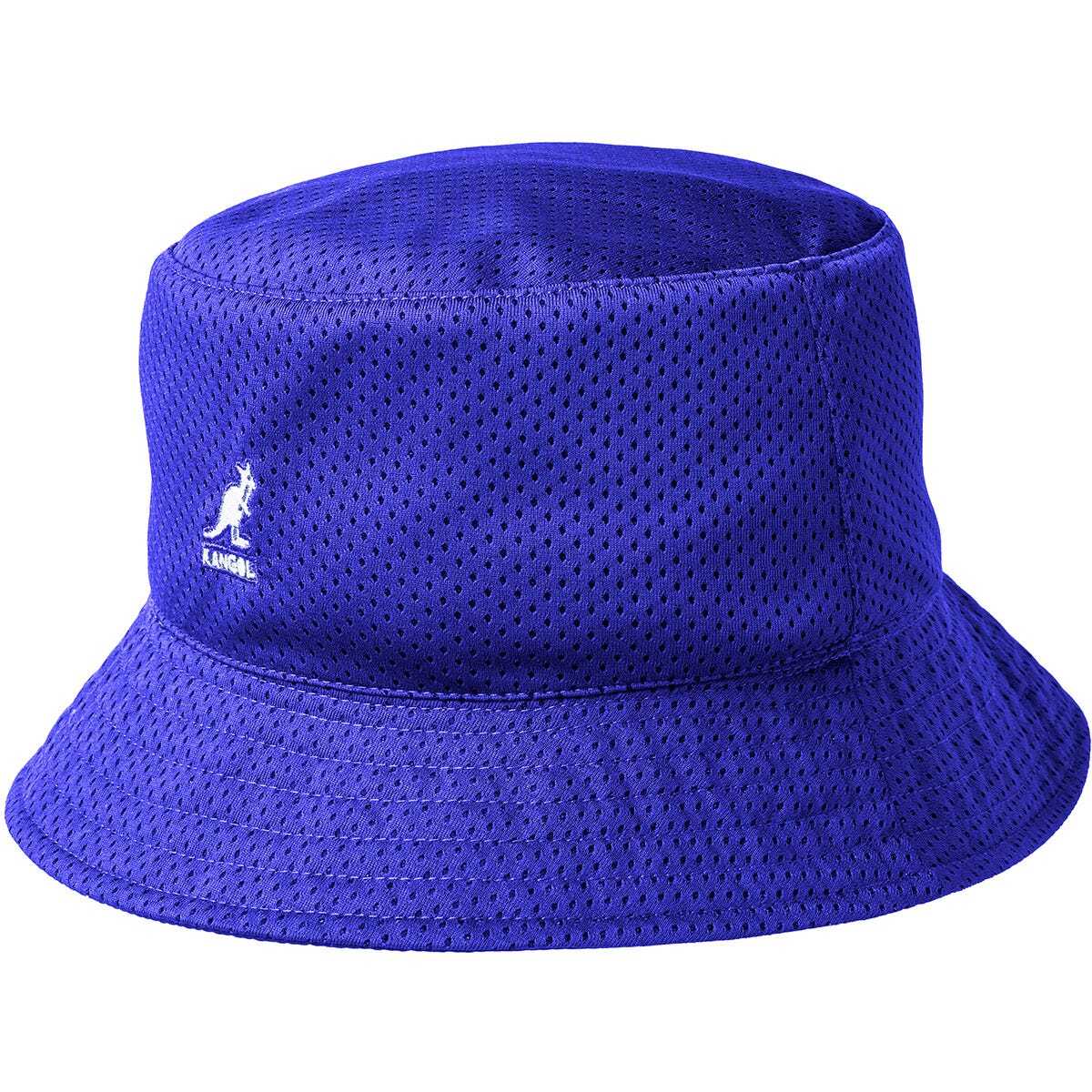 Kangol Mens Coordinates Mask Bucket Polyester Casual Hat with Mask - Blue-0