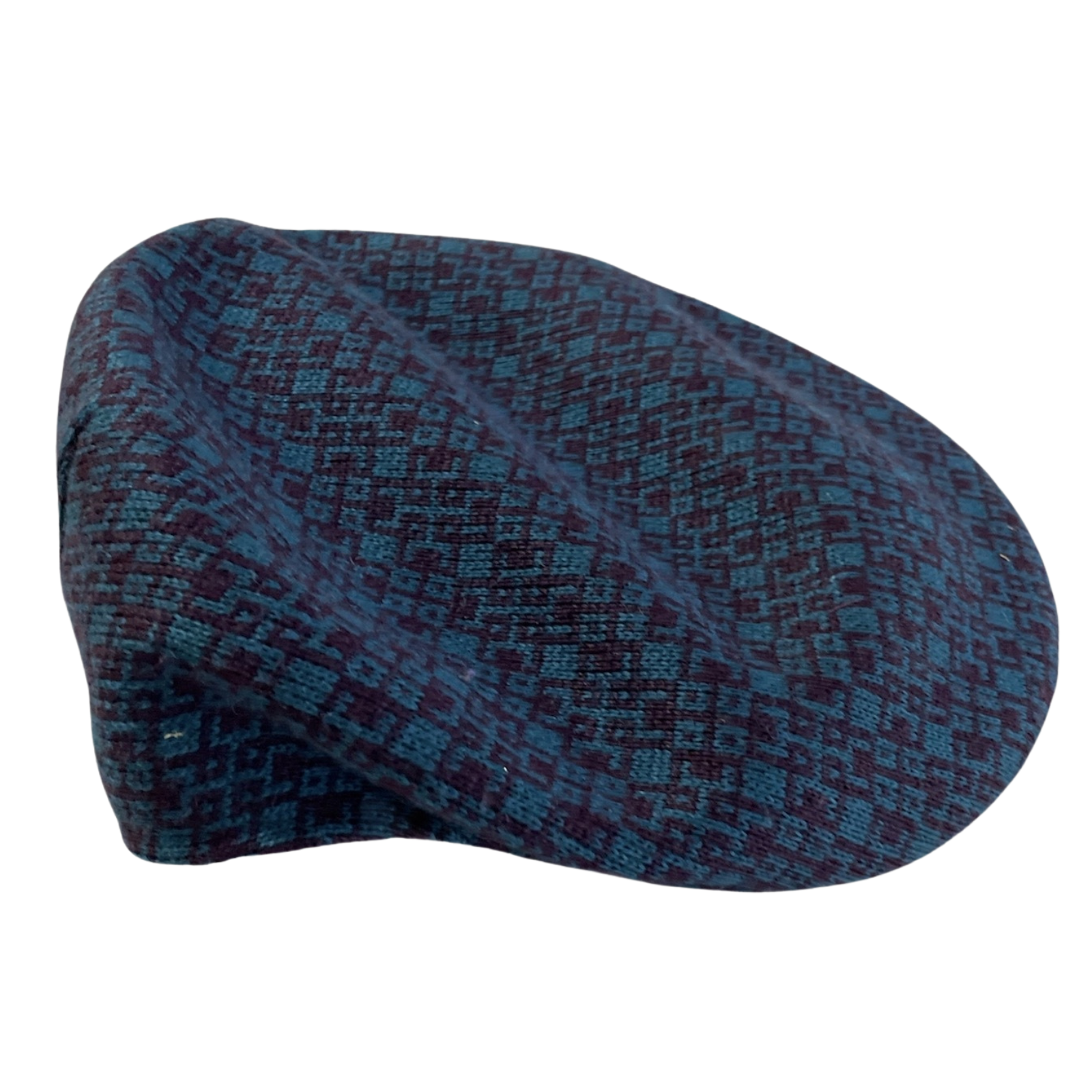Kangol Childrens Boy Kangol Escher Check 504 Hat - Mulberry-4