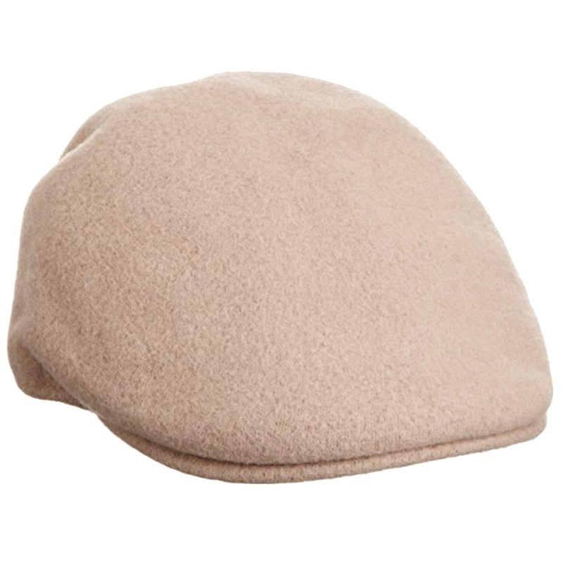 KANGOL Seamless Wool 507 Cap K0875FA Warm Winter Ivy Hat - Sand - XL-1