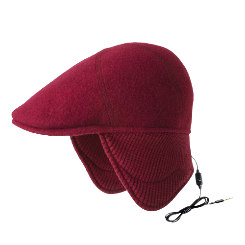 KANGOL Aerial7 Wool Earlap 507 Ivy Cap w/ Headphones Wool Hat in GIFT BOX-0