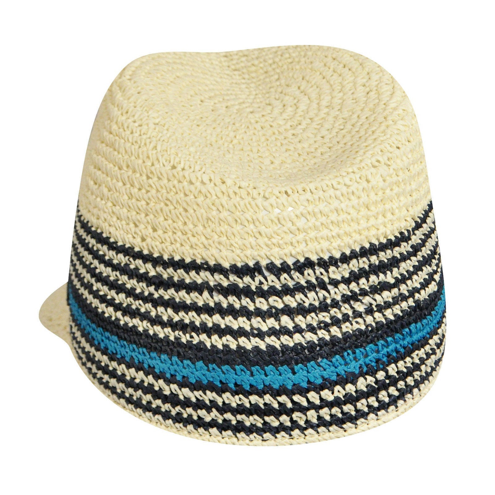 KANGOL Pattern Colette Paper Straw Hat K1311FA Summer Sun Cap Ventilated-4