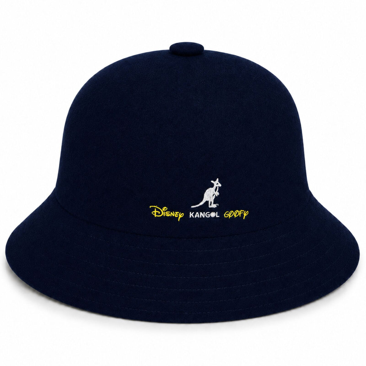 Kangol x Disney Bucket Hat 75th Anniversary Wool Blend Winter Cap - Dark Blue