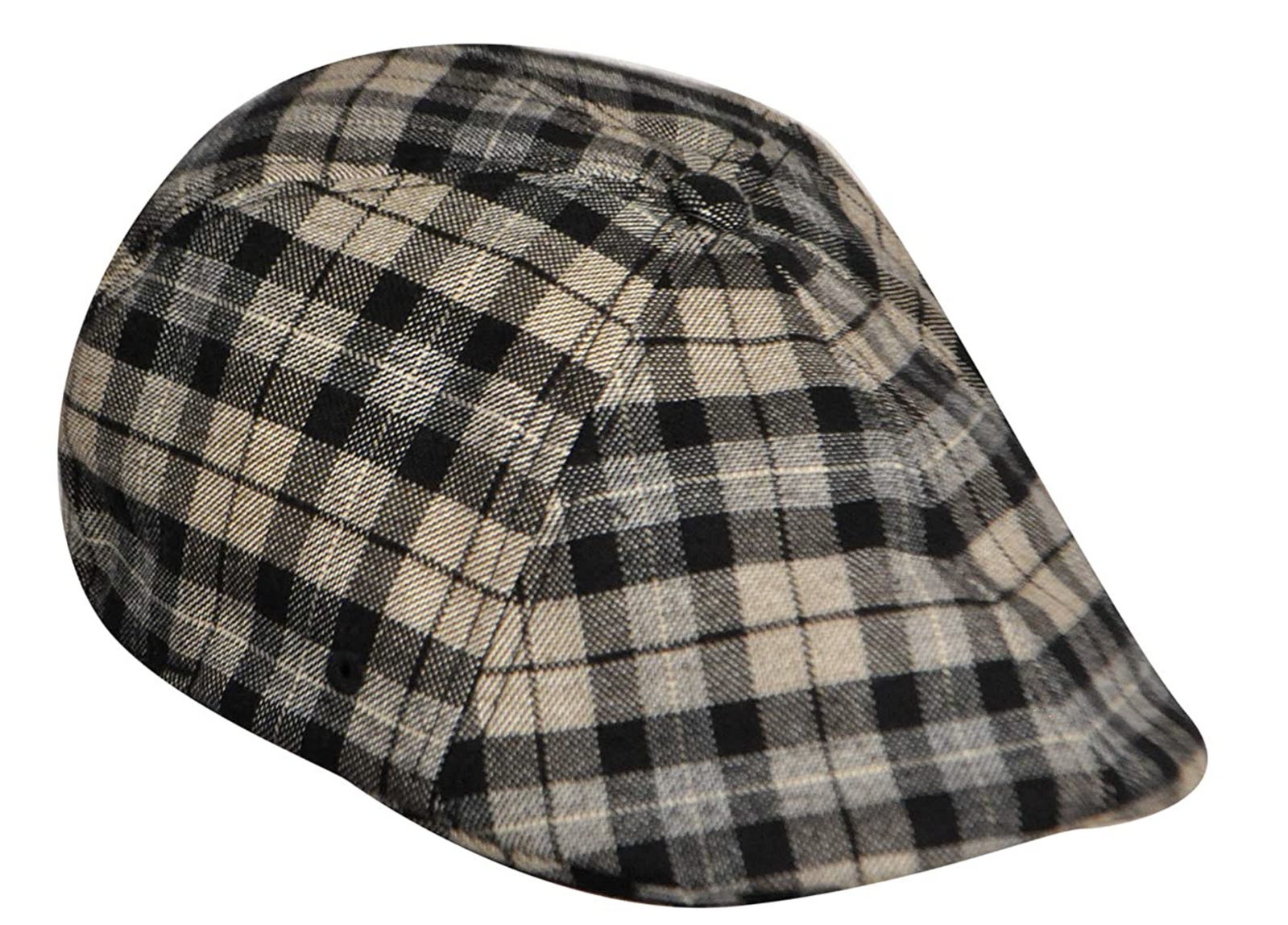 KANGOL Plaid 504 Ivy Cap Mens Flexfit Driving Newsboy Hat - Velvet Check - L/XL-0