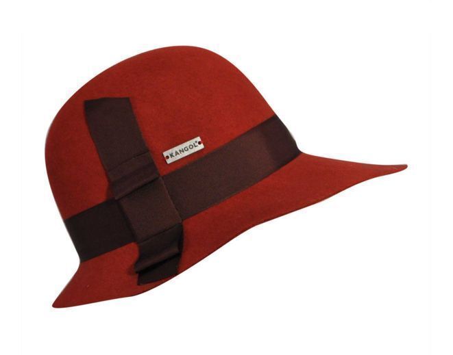 KANGOL Tail Asymmetrical Diva Womens Hat Water Resistant MADE IN USA K1515LX-0