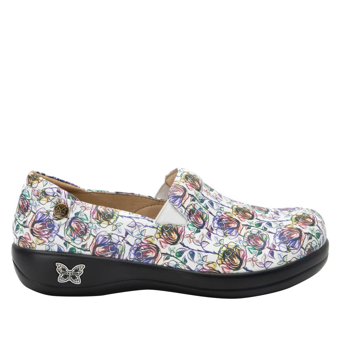 Alegria Womens Keli Professional Slip-On Leather Shoes - Free Hand-3