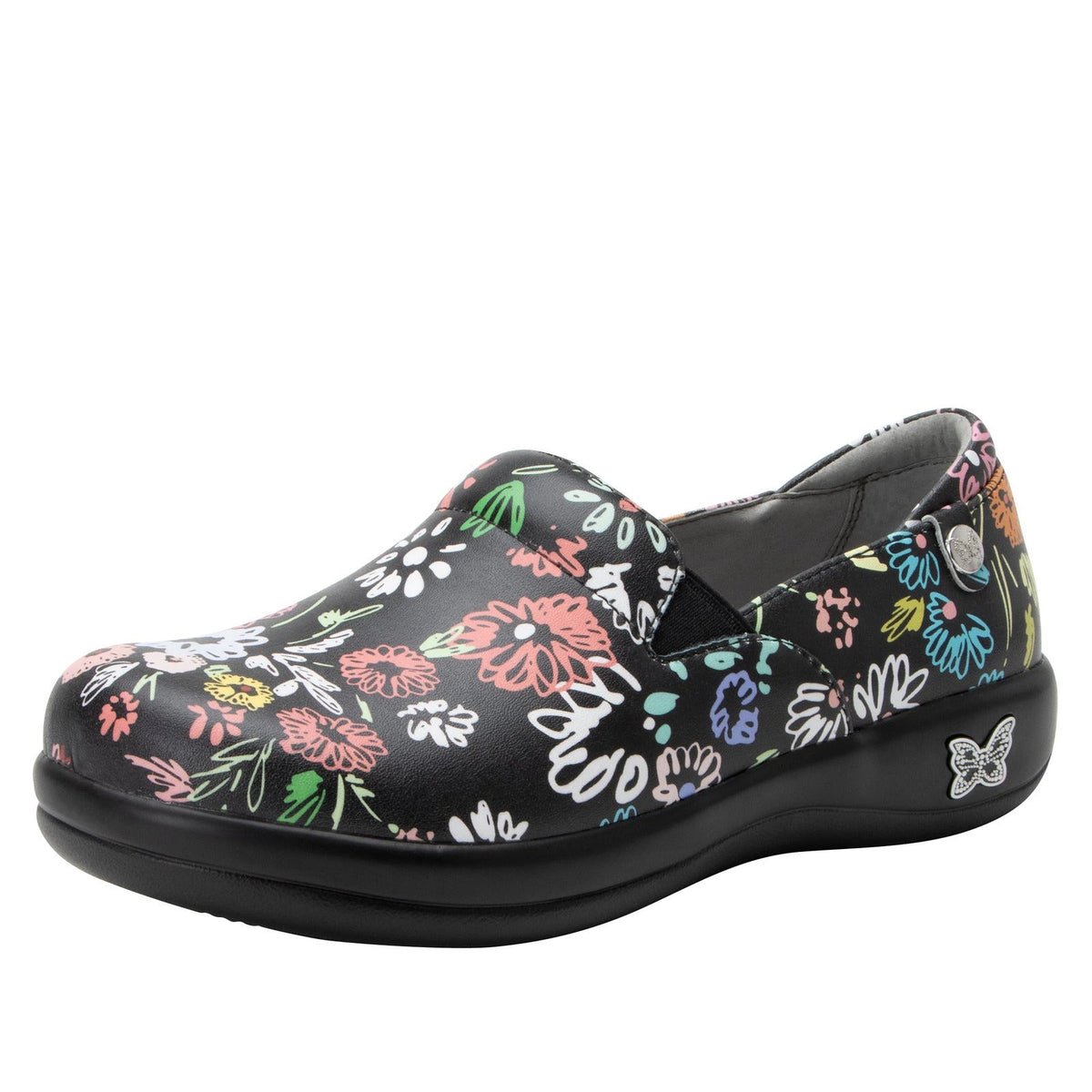 Alegria Keli Nursing Shoes Slip On Womens Work Hospitality - Doodley Doo