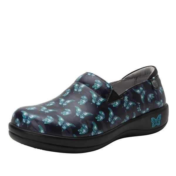 Alegria Womens Keli Professional Nursing Shoes Slip On Work Comfortable - Butterfly-0