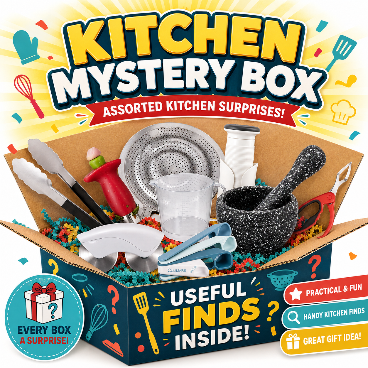 Kitchen Accessories Mystery Gift Box