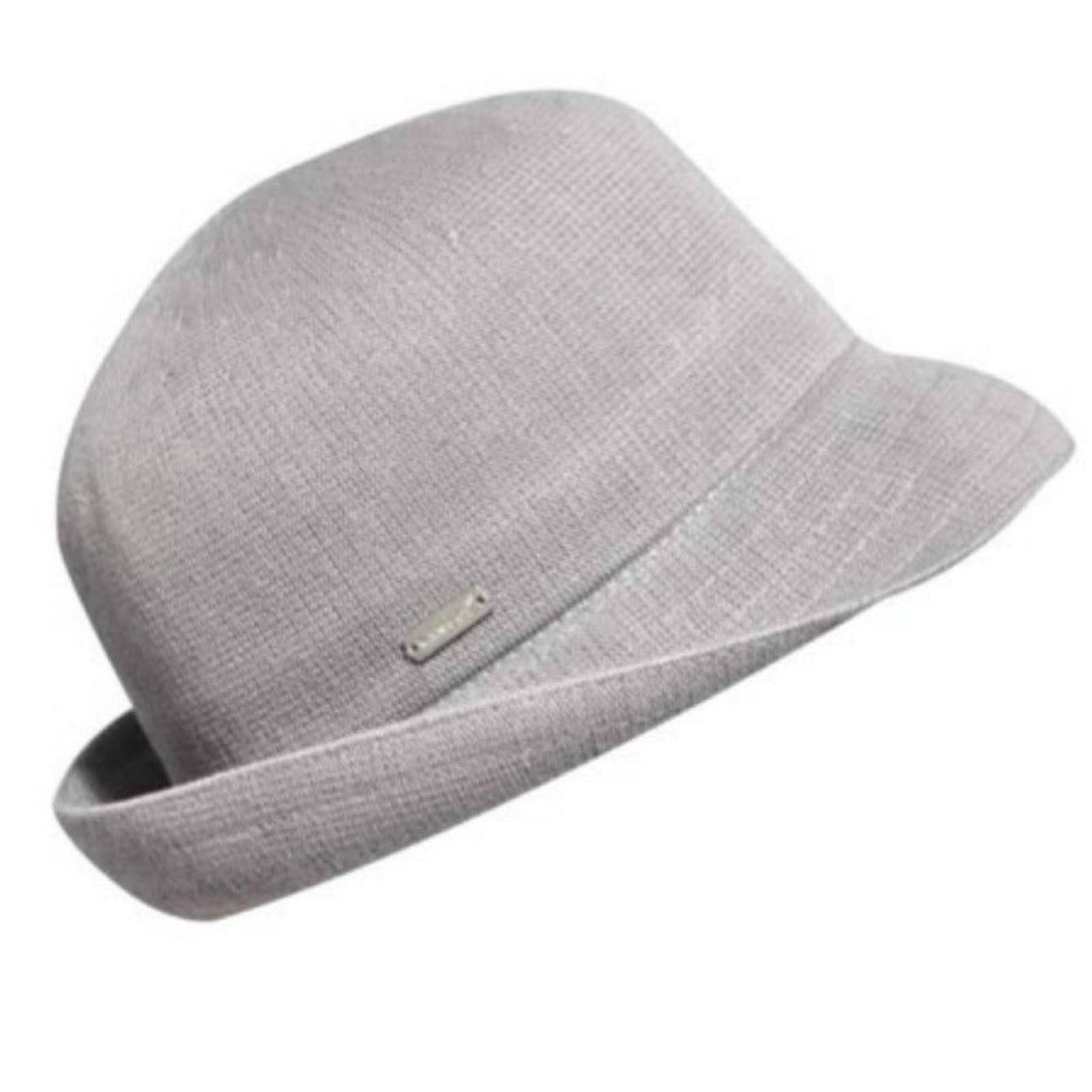 KANGOL Bamboo Anni Cloche Womens Ladies Trilby Hat Fedora Cap K0599FA - Grey - M-3