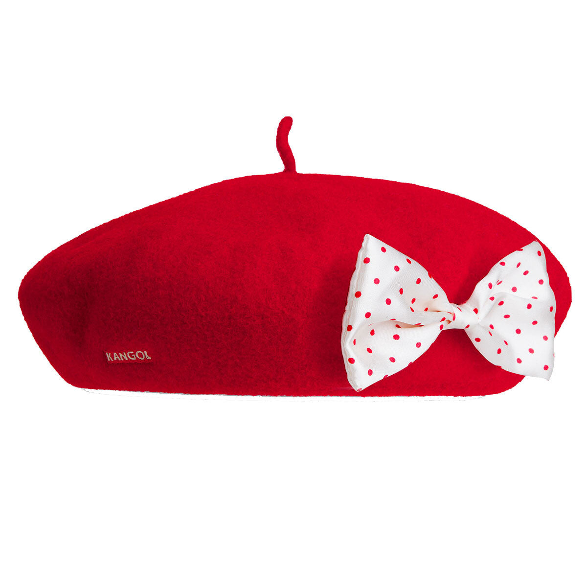 KANGOL Disney Anglobasque Beret 100% WOOL Limited Edition - Red - S-1
