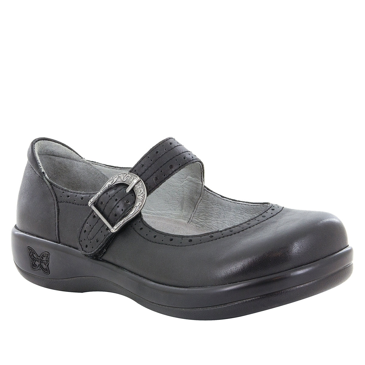 Alegria Womens Professional Shoe Kourtney - Black Nappa-0