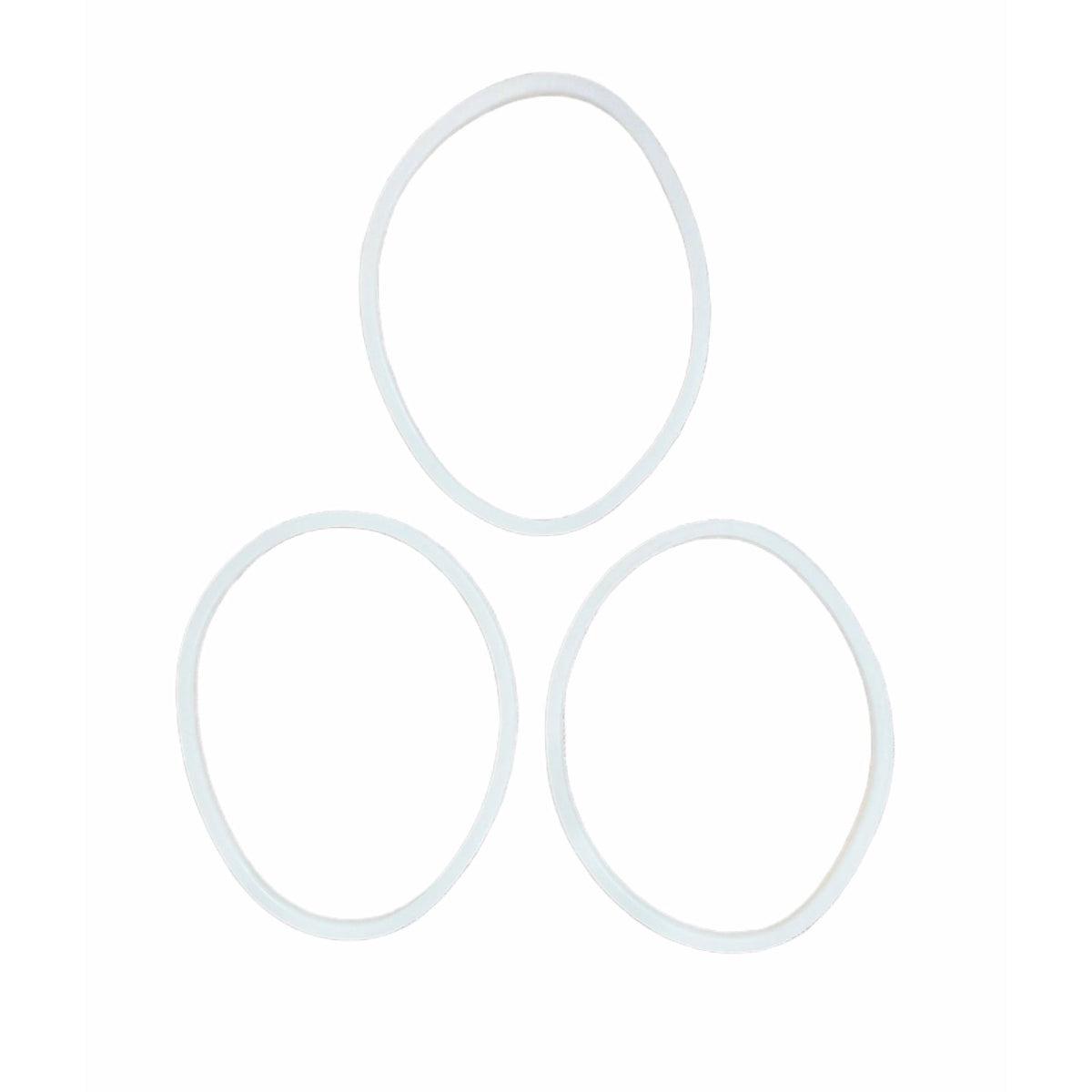 Kitchee 3x For Nutribullet Rubber White Seal - Gasket Ring For 600 600W-0