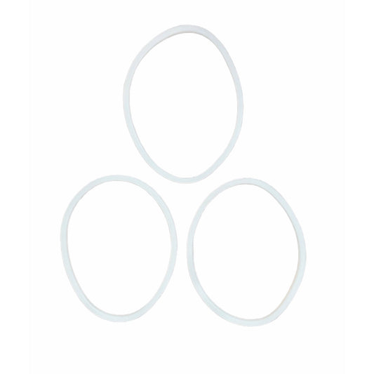 Kitchee 3x For Nutribullet Rubber White Seal - Gasket Ring For 600 600W-0