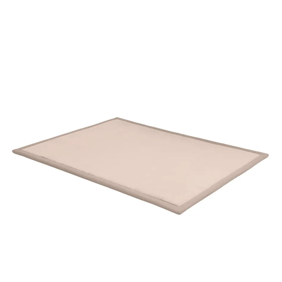 Kitchee Kids Foam Floor Play Mat 150x200cm – Padded Thick Soft Tatami Style Cream-0
