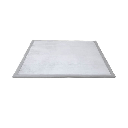 Kitchee Kids Foam Floor Play Mat 200x200cm – Padded Thick Soft Tatami Style Grey-0