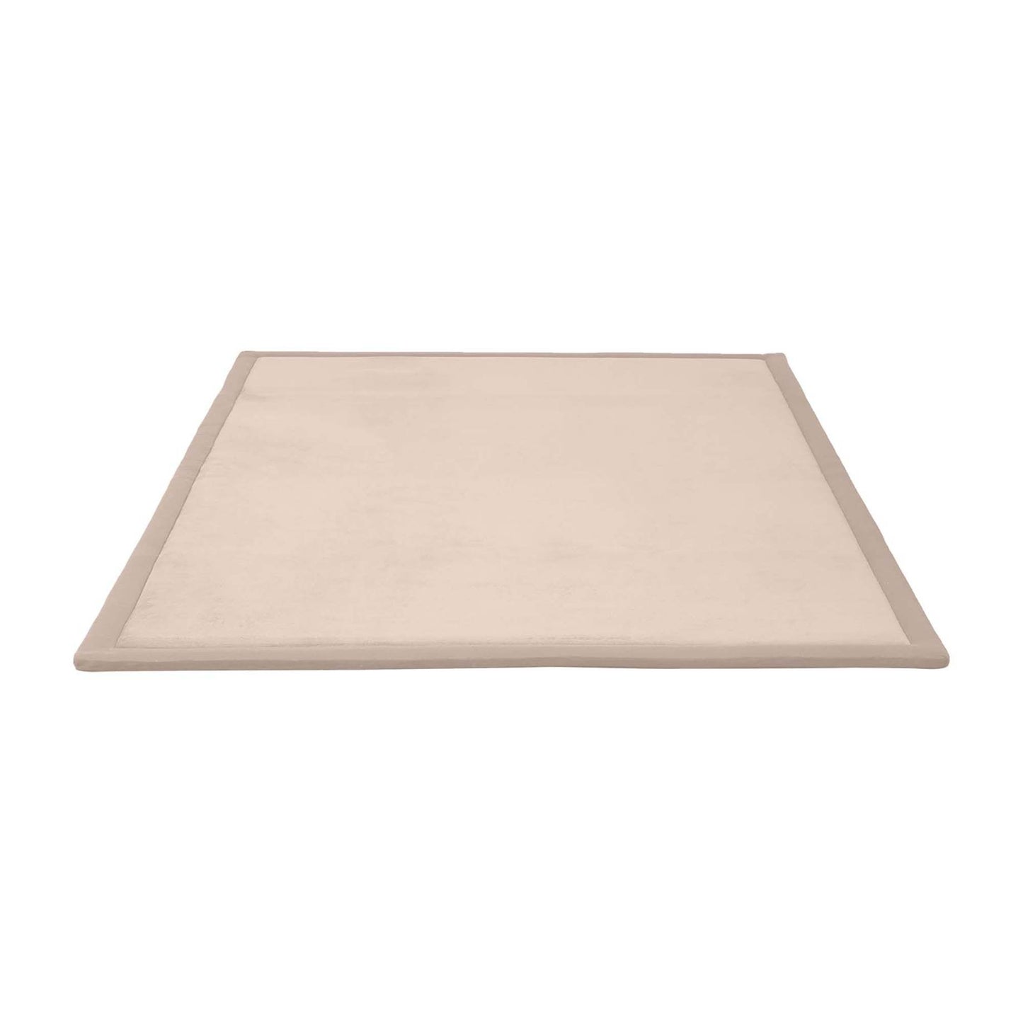 Kitchee Kids Foam Floor Play Mat – Padded Thick Soft Tatami Style Carpet Cream-0