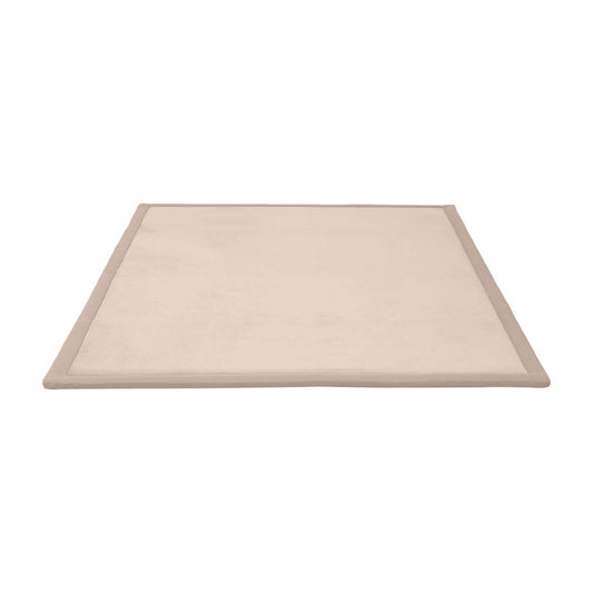 Kitchee Kids Foam Floor Play Mat – Padded Thick Soft Tatami Style Carpet Cream-0