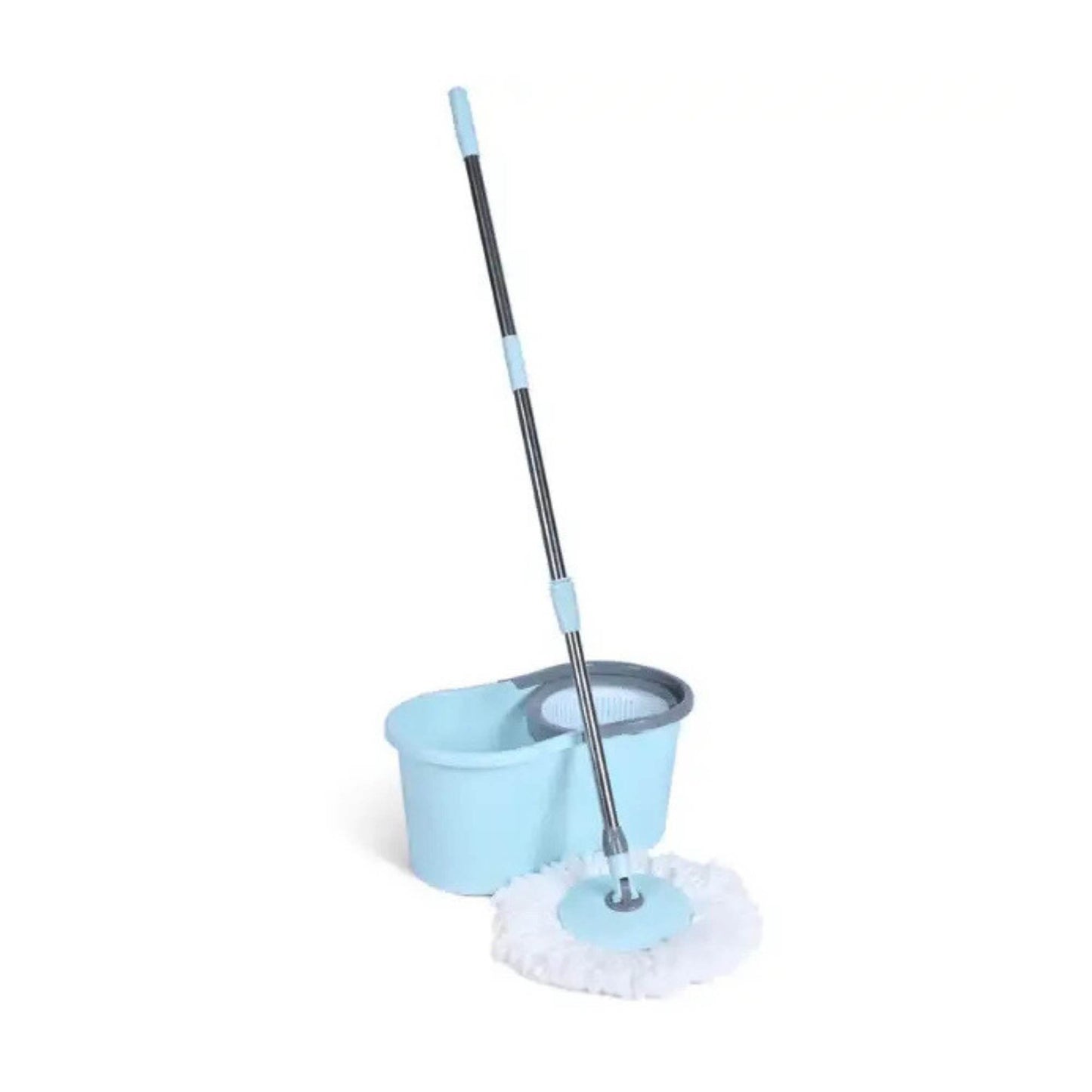 Kitchee Spin Mop & Bucket Set – Microfibre Pad, Telescopic Handle, 10L Capacity-0