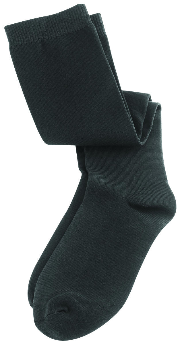 Lewis N. Clark Compact Travel Compression Socks Anti Fatigue Support - Black (Medium Size)