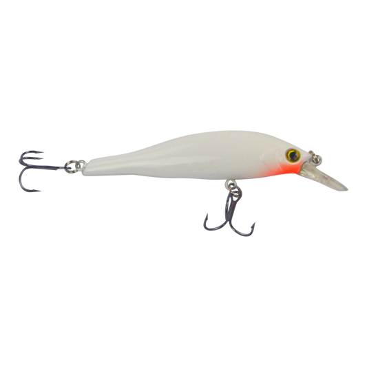 Finesse L Series Minnow, White Blush, 95mm-0