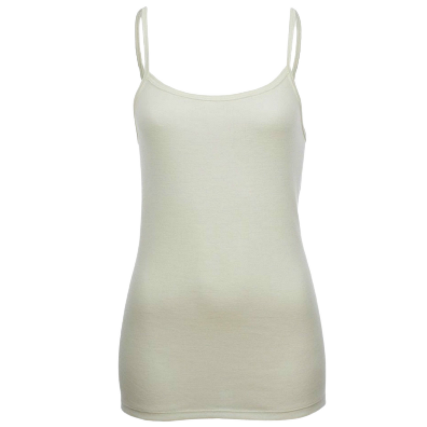 Ladies Pure Wool Thermal CAMISOLE Singlet Top Warm Winter Underwear Thermals-6