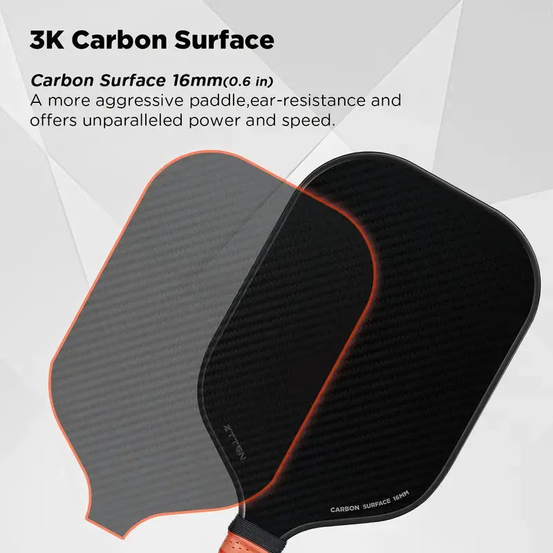 3K Graphite Carbon Fiber Pickleball Paddles Pickle Ball Racket Racquet-3