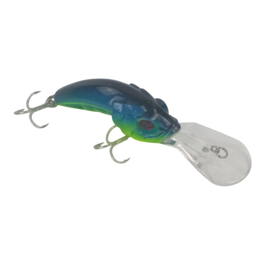 Finesse Leapfrog Deep Diver, 100mm, Lime Blue-0