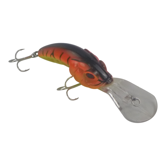 Finesse Leapfrog Deep Diver, 100mm, Orange Fire-0