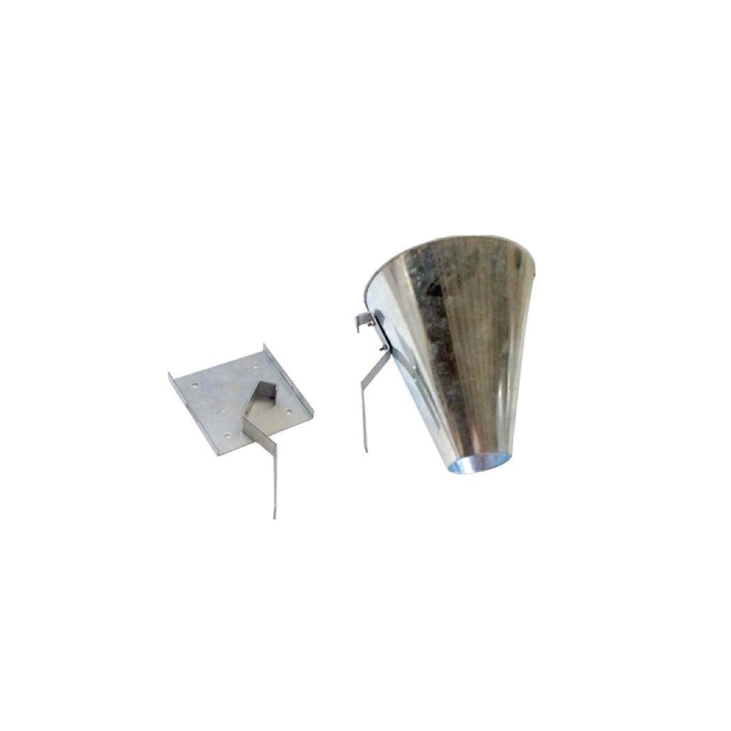 M Chicken Kill Cone - Wall Mount Poultry Bird Duck - Killing Funnel Restraint-2
