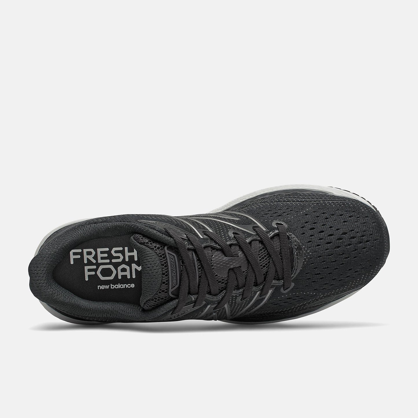 New Balance Mens Fresh Foam X 860 V12 Shoes Sneakers Runners - Black/White-3