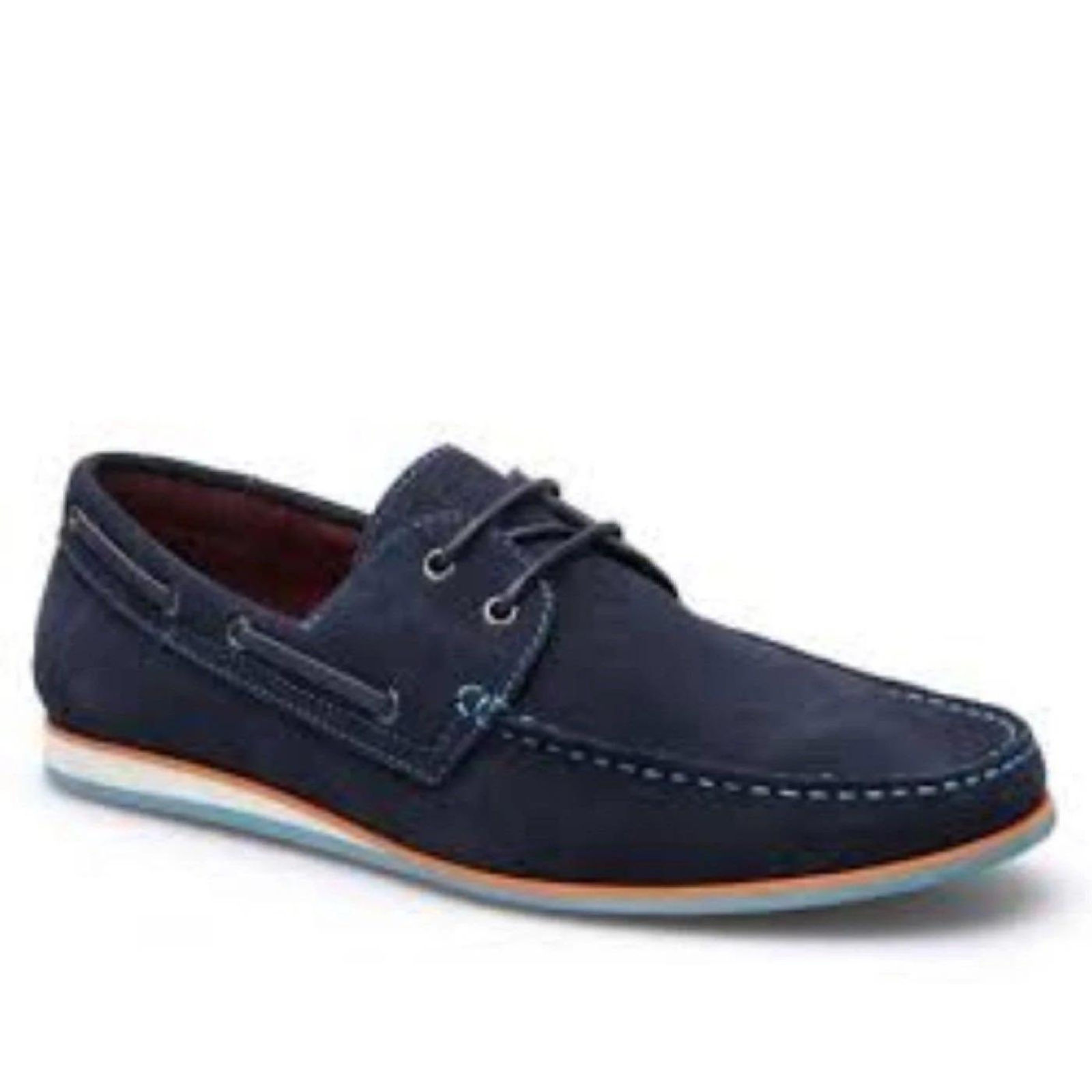 MASSA Fano Casual Suede Boat Shoes Designed Premium-10