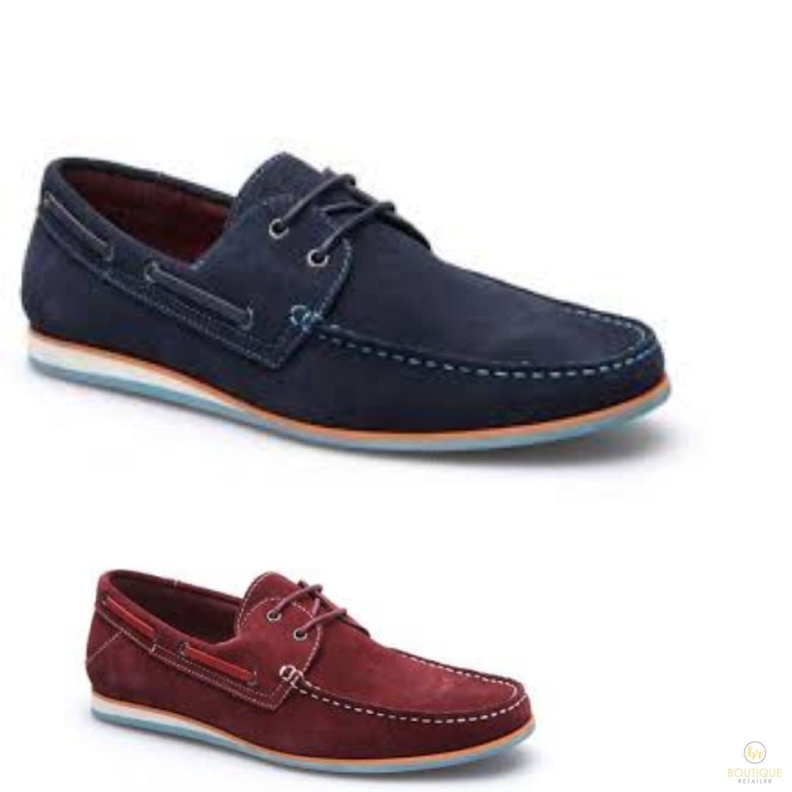 MASSA Fano Casual Suede Boat Shoes Designed Premium-0