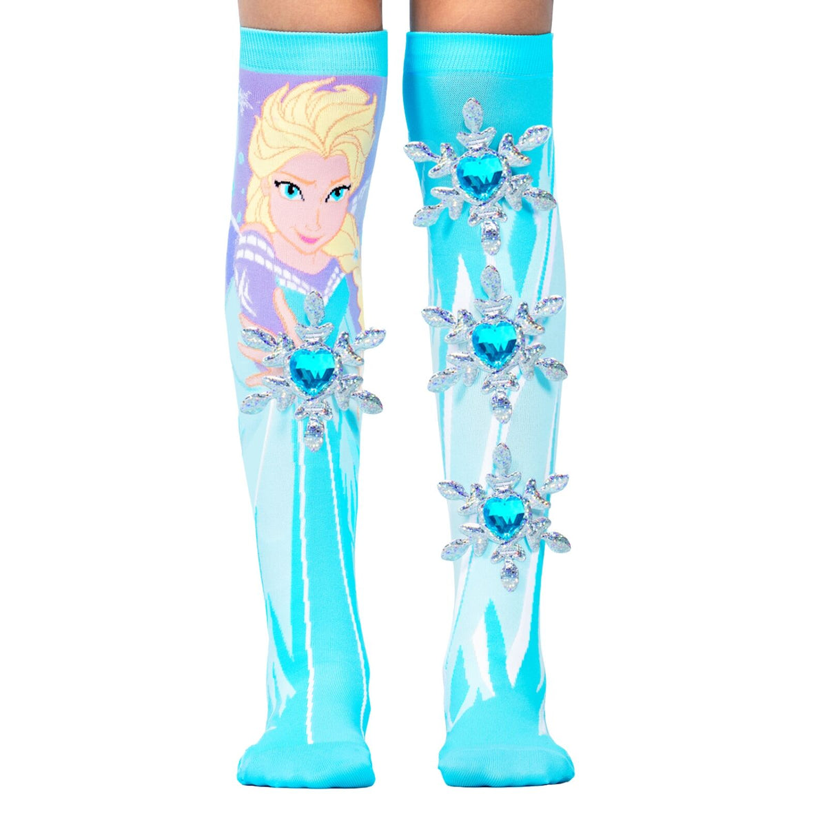 MADMIA Disney Frozen Knee High Girls Childrens Kids Socks One Size