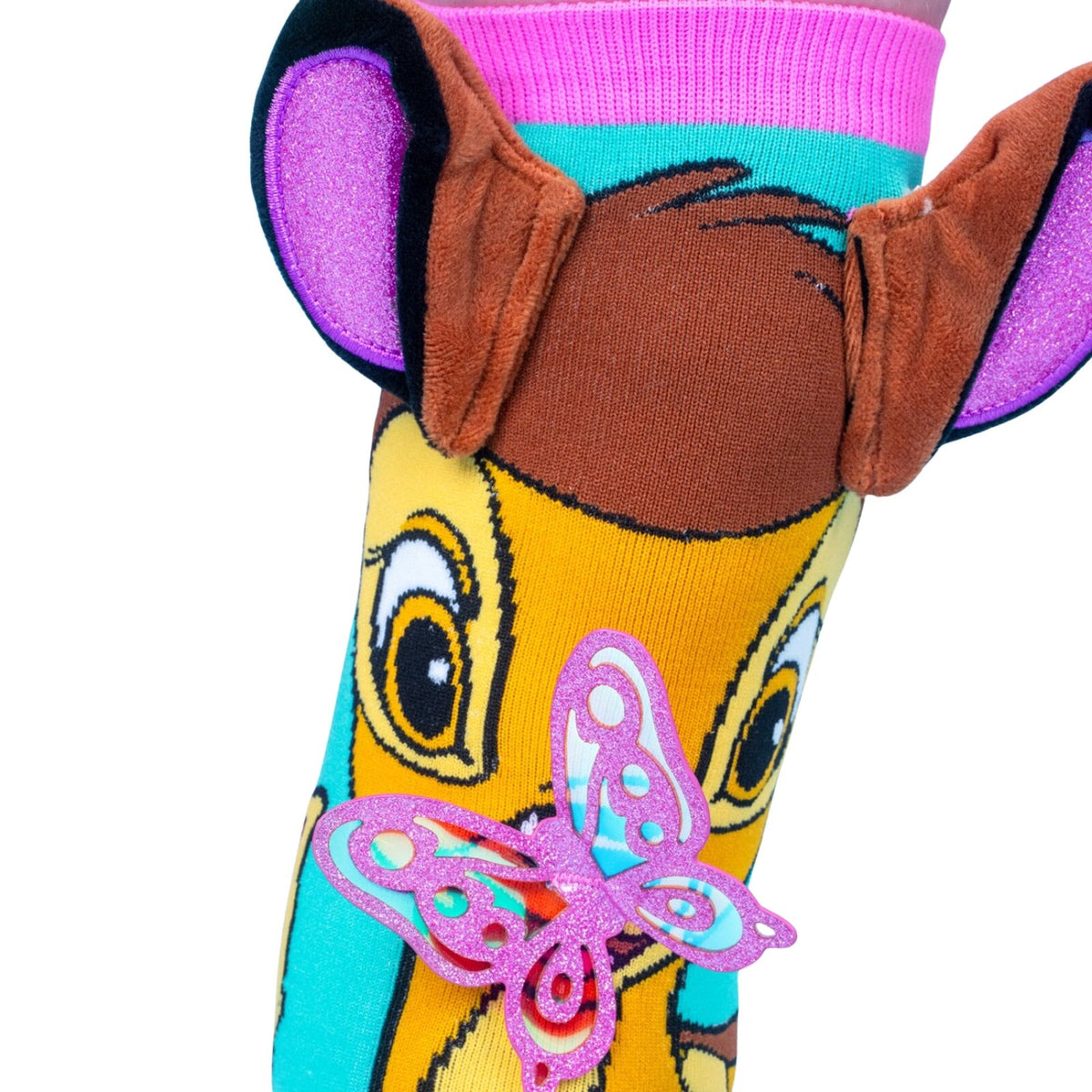 MADMIA Disney Bambi Knee High Girls Childrens Kids Socks One Size