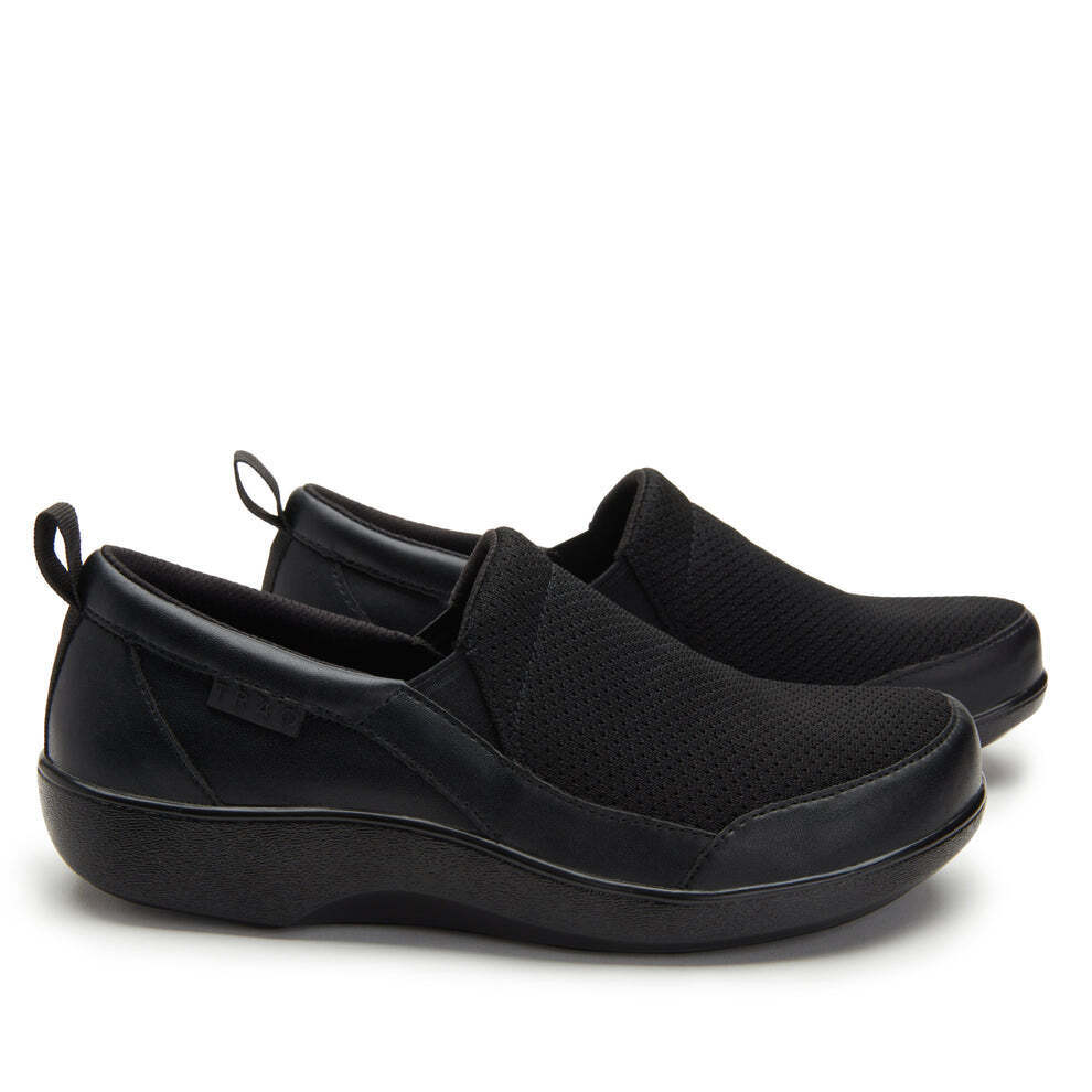 Alegria TRAQ Melodiq Loafer Slip On Shoe Sneaker - Black Out-3